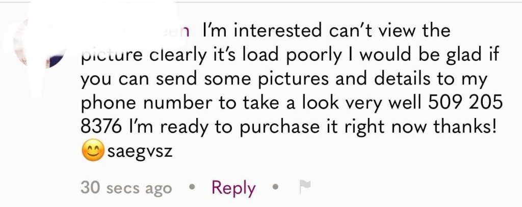 Rude comments